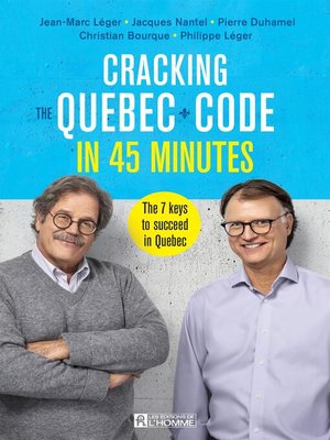 cover image of Cracking the Quebec Code in 45 minutes